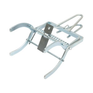 Capcana otel mecanica tip cleste pentru cartite, popandai si soareci de camp 21x12x15cm, DISUD73 - Img 6