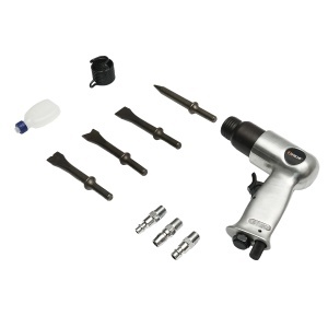 Ciocan pneumatic de impact 6.3 Bar cu 3 tipuri de cuple rapide si 4 dalti Hoteche, HOTECHE, BK92903 - Img 3