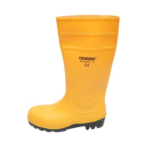 Cizme de lucru din cauciuc, galben, marimea 41 , Cod: DISPN98 , Brand: CROWNMAN - Img 5