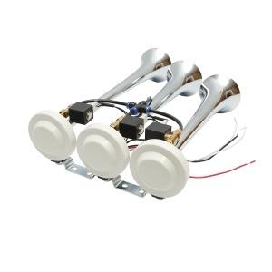 Claxon 3 trompete 24V pentru compresor de aer, BK79878 - Img 2