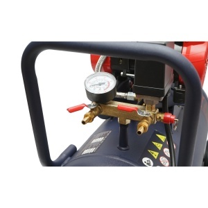 Compresor aer 50L fara ulei silentios, 2 motoare 4 cilindri 1.5KW/2CP, presiune maxima 8 bar, volum aer aspirat 170L/min, Cod: BK87729, BRECKNER GERMANY - Img 8