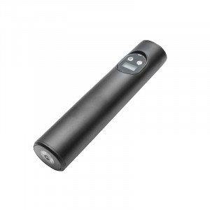 Compresor aer portabil negru 12,4V baterie 6000Am reincarcabila 250x56x47mm cu accesorii, Cod: DISBE04 - Img 6