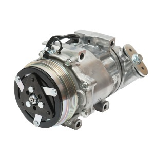Compresor clima AC Iveco, Fiat, Citroen cod OEM 71796000, FTAK366 FTK366 8FK351334-251 8FK351334-751, TSP0159808 DCK1225 12.77027 504005418 504384357, 71721759 71724259, BK76082, BRECKNER GERMANY