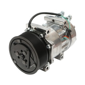 Compresor clima AC Scania cod OEM 10570608, 10573125, 1531196, 1888032, BK76085, BRECKNER GERMANY