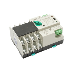 Comutator ATS trifazat 400V Dual Power, separator automat de la panouri fotovoltaice la retea ATS-4, P-63A, Cod: DISHZ26, Brand: Leader - Img 4