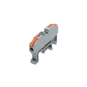 Conector rapid cablu electric 2P, 0.08-4mm, 32A/450V pentru sina DIN Leader, Leader, BK79162