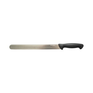 Cutit feliere brisket profesional 30cm, lama alveolata otel 5Cr15MoV, maner PP negru Breckner Germany, AAA422
