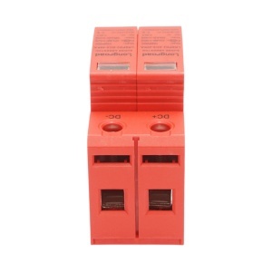 Descarcator supratensiune cu semnalizare sisteme fotovoltaice DC 2P tip C 1000VDC LRSPD2-DC5-40KA Longroad, DISHT37 - Img 3