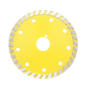 Disc diamantat turbo sinterizat 115x22.23mm, viteza max. 13300rpm, taiere umeda/uscata pentru piatra, gresie, ceramica, marmura , Cod: DISPT18, Marca: CROWNMAN - Img 2