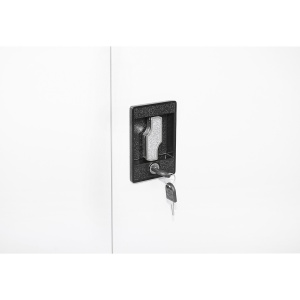 Dulap metalic fiset 1800x900x400mm cu 2 usi securizate, 4 polite, gri, Cod: BK92936, Brand: BRECKNER GERMANY - Img 7