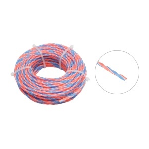 Fir patrat rasucit motocoasa 3mm x 15m multicolor Breckner Germany, BRECKNER GERMANY, BK99751