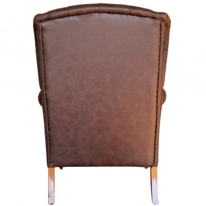Fotoliu Lighter, 85x75x105cm, Cayenne 1116 Espresso, Glasspandoor - Img 5