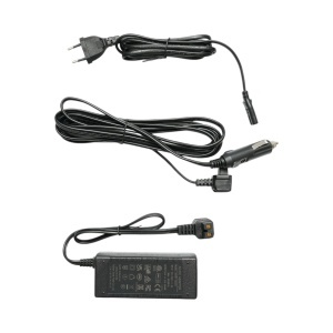 Frigider auto 35L cu compresor 12V-24V-220V, 60W, afisaj LCD, zona dubla de racire, USB 630x390x390mm, BK99976 - Img 13