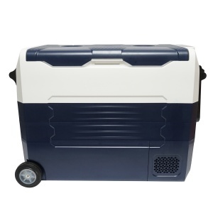 Frigider auto cu compresor 12-24-220V, 45W, capacitate 52L tip troler 726x390x513mm , Cod: BK77578, - Img 2
