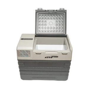 Frigider auto cu compresor si roti tip troler 52L 12-24-220V 60W, Cod: DISEU42 , AUTOSPEED - Img 6