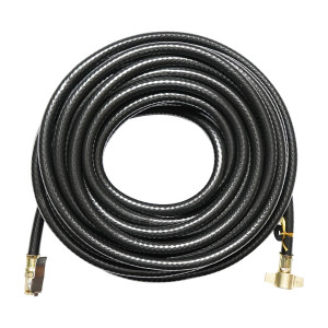 Furtun aer compresor L=15 m cu capete de legatura pentru umflat roti, Cod: BK85063, Brand: BRECKNER GERMANY - Img 1