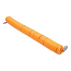 Furtun compresor, 15 metri, spiralat, cu cuple rapide, universale, Cod: BK92675 Echivalență: DISFR84, Hoteche - Img 4