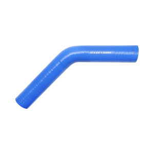 Furtun cotit silicon 45 grade cu insertie textila int. 38x200x200mm, Cod: BK92364, Brand: BRECKNER GERMANY - Img 1