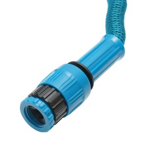 Furtun gradina extensibil 2.5-7.5m cu pistol reglabil 7 moduri, adaptor 3/4, cupla rapida 1/2, DISTN97 - Img 5