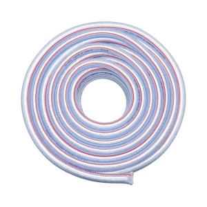 Furtun gradina PVC transparent 1 inch (25mm), PN5 bar, 25x31mm cu insertie textila impletita 50m/rola UZ INTENSIV, BK80392 - Img 2