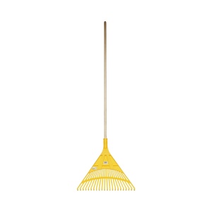 Grebla plastic pentru frunze, coada lemn 120cm, 22 de dinti , Cod: DISPN54, Marca: CROWNMAN - Img 1