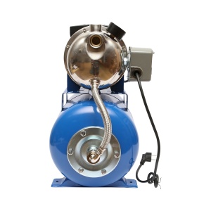 Hydrofor apa 550W 220V, debit 40L/min, H42m, rezervor 24L, viteza 2860 r/min AUTOJS80 , Cod: BK69725, Marca: BRECKNER GERMANY - Img 3