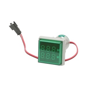 Indicator digital ore functionare LED verde 0-999H, 220V/380V AC Ø 22mm Breckner Germany, BRECKNER GERMANY, BK76653
