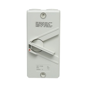 Intrerupator izolator 1P, 440V AC, 20A ON/OFF cu protectie IP66, DISTX45