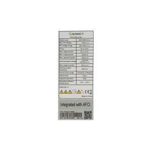 Invertor ON-GRID 60KW Growatt MAX 60KTL3-LV, trifazic 380V, prosumator, WiFi, Growatt, DISEZ86 - Img 8