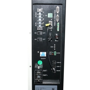 Invertor solar hibrid 5KW ON/OFF GRID, baterie integrata 5KW Li-ion LiFePO4 51.2V, 100Ah, monofazic IP54 , BK88801 - Img 6