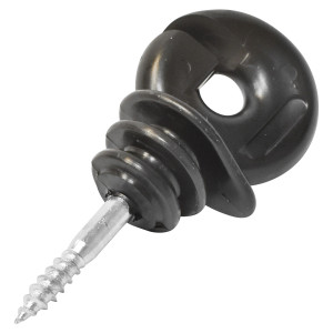 Izolator inelar Easy Drill negru fi 5.9mm 90x40 mm gard electric, Cod: BK87678, Brand: BRECKNER GERMANY - Img 2
