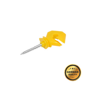 Izolator premium tip romb galben pentru gard electric, Cod: BK87615, Brand: BRECKNER GERMANY