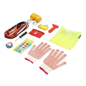 Kit siguranta auto cu necesar de urgenta 10 piese, Cod: BK78974, Brand: BRECKNER GERMANY - Img 1
