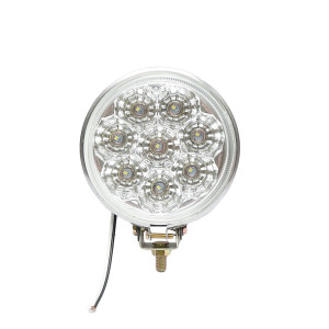 Lampa de lucru, proiector 8 LED-uri 10-60V, 24W, 114mm, Cod: BK69090, Brand: BRECKNER GERMANY - Img 1