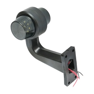 Lampa gabarit laterale LED rosu-alb fumuriu 12V-24V , Cod: BK79662, Brand: BRECKNER GERMANY - Img 2