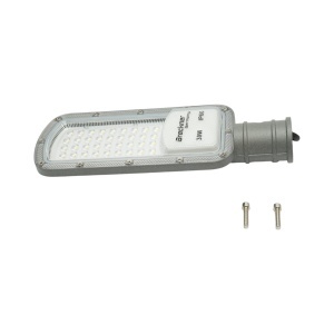 Lampa iluminat stradal LED 30W, 100-265V, 6500K, 3300lm cu prindere pe stalp 285x100x25mm IP66 Breckner Germany, BK00182 - Img 4