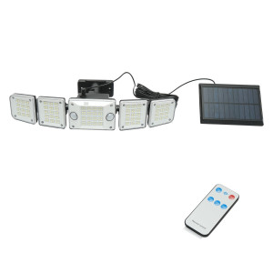Lampa LED cu panou solar telecomanda si baterie 2400mAh, IP65, Cod: BK69956, Brand: BRECKNER GERMANY - Img 2
