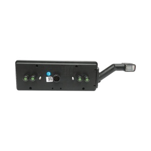 Lampa stop spate dreapta LED remorca 24V, 7 pini ASS2.1+4x2 cu lampi de gabarit, iluminare numar 400x153x88mm, DISTX15 - Img 2