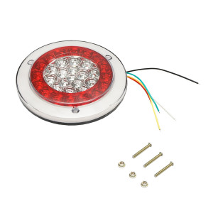 Lampa stop spate rotunda 24V 56 LED-uri 150x35mm, Cod: BK69512, Brand: BRECKNER GERMANY - Img 2