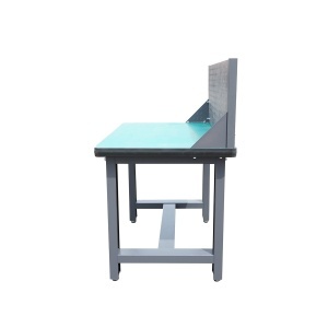 Masa, banc de lucru atelier cu priza 220V si panou perforat 1200x750x800+450mm, Cod: DISSY61 - Img 4