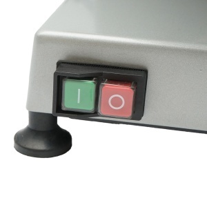 Masina de feliat carne si mezeluri electrica 150W, 220V, grosime reglabila 0.2-12mm, diametru lama 250mm, DISGN81 - Img 10