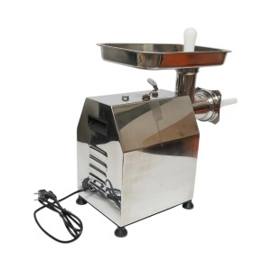 Masina de tocat carne electrica inox 2000W, 220V, capacitate 250 kg/h, adaptor carnati, 1 sita si 1 cutit incluse 410x240x450mm, DISVG64 - Img 5