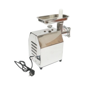 Masina de tocat carne electrica inox + aluminiu 1200W, 220V, capacitate 100 kg/h, adaptor carnati, 1 sita si 1 cutit incluse 340x185x365mm, DISVG61 - Img 4