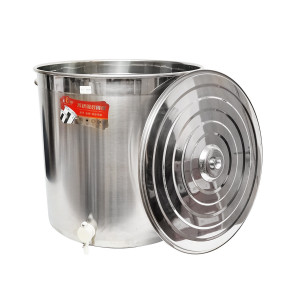 Maturator din inox cu capac pentru miere de albine 200kg, Cod: DISKR86 - Img 1