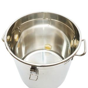 Maturator din inox cu capac pentru miere de albine 40kg, Cod: DISKS43 - Img 4