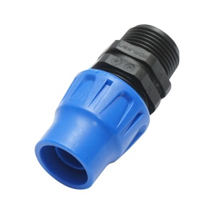 Mufa imbinare tub picurare cu filet exterior D20mmx3/4 toll, pentru sisteme de irigatii, Cod: DISLV07, Brand: Poelsan - Img 3