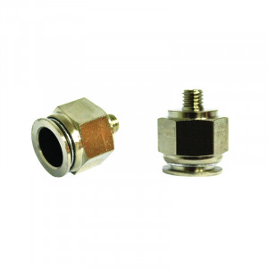 Mufa rapida dreapta din metal si surub metalic fi 14 cu M12, Cod: DISVB51, Brand: BRECKNER GERMANY