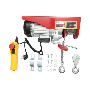Palan electric macara 220V, 1200W, sarcina maxima 300/600kg, viteza ridicare 5-10m/min, inaltime ridicare 6-12m IP40 Breckner Germany, DISGF25 - Img 5
