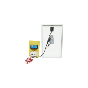 Panou solar 30W fotovoltaic monocristalin 560x345x25mm cu regulator 12-24V/10Ah, 2x USB si cablu 2m pentru baterie, Cod: BK87443, Brand: BRECKNER GERMANY - Img 2
