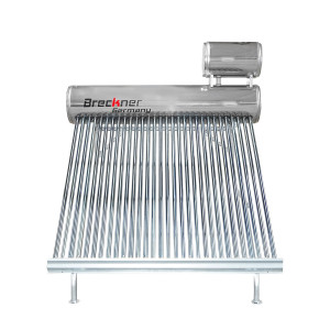 Panou solar nepresurizat inox, cu 30 tuburi pentru apa calda, boiler 210L, 2020x2200x1820mm, Cod: BK77132, Echivalență: DISEH56, Breckner Germany - Img 2